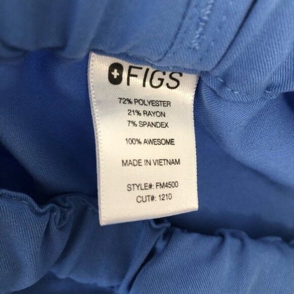 Figs Technical Collection Scrub pants Size S Blue - Picture 5 of 6